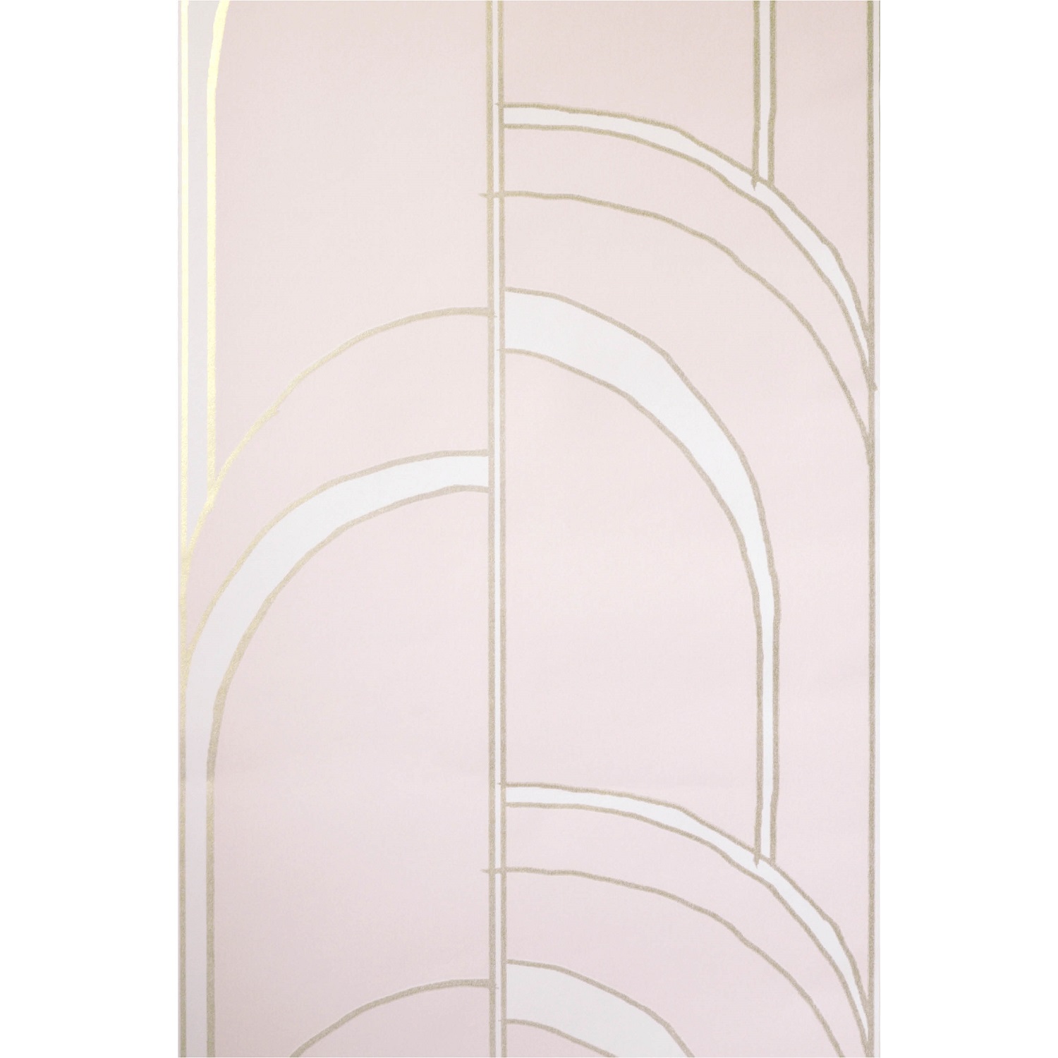 Tapet Arches Pink