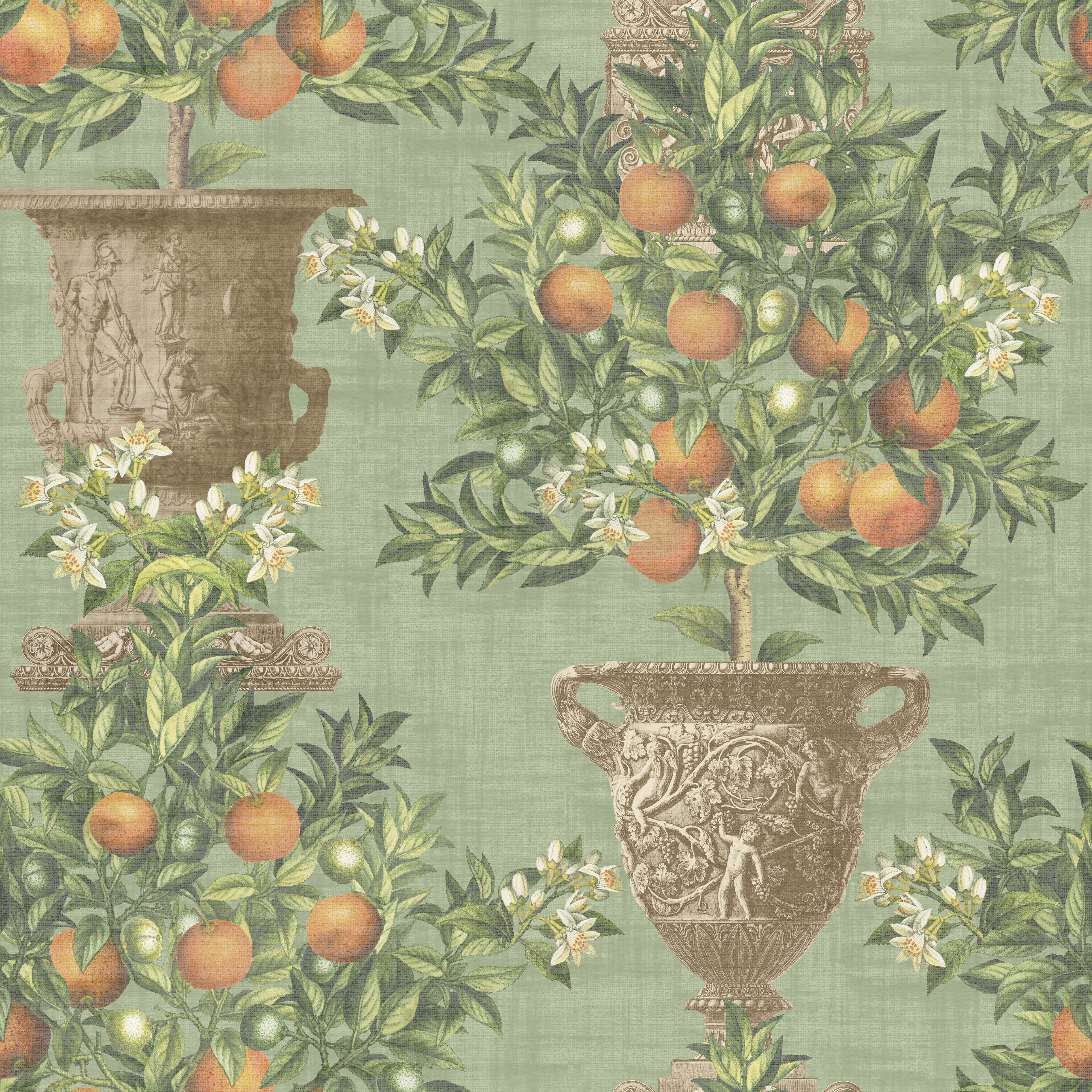 Orangery Floral - 100587AH