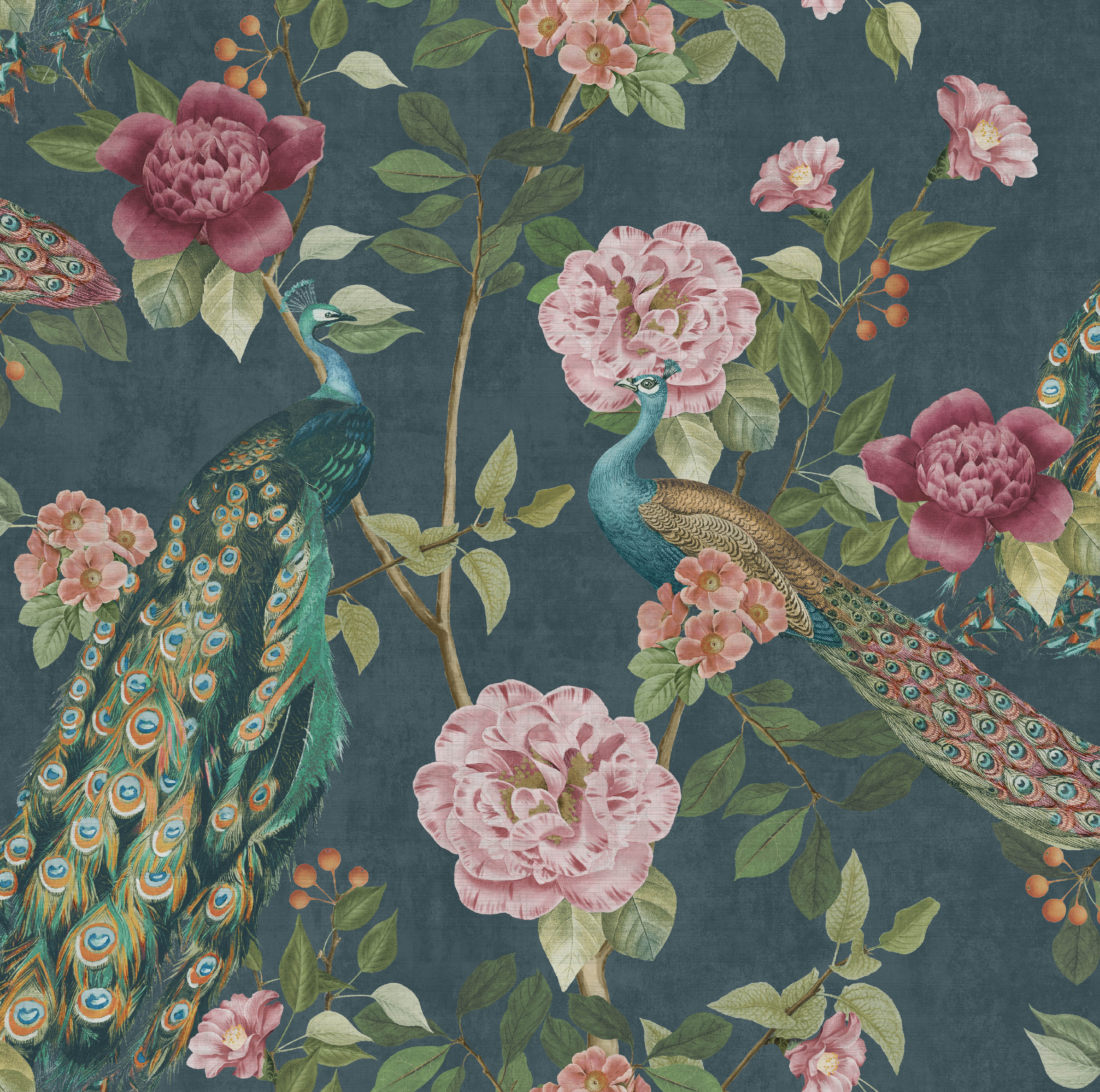 Peacock Chinoiserie - 101393AH