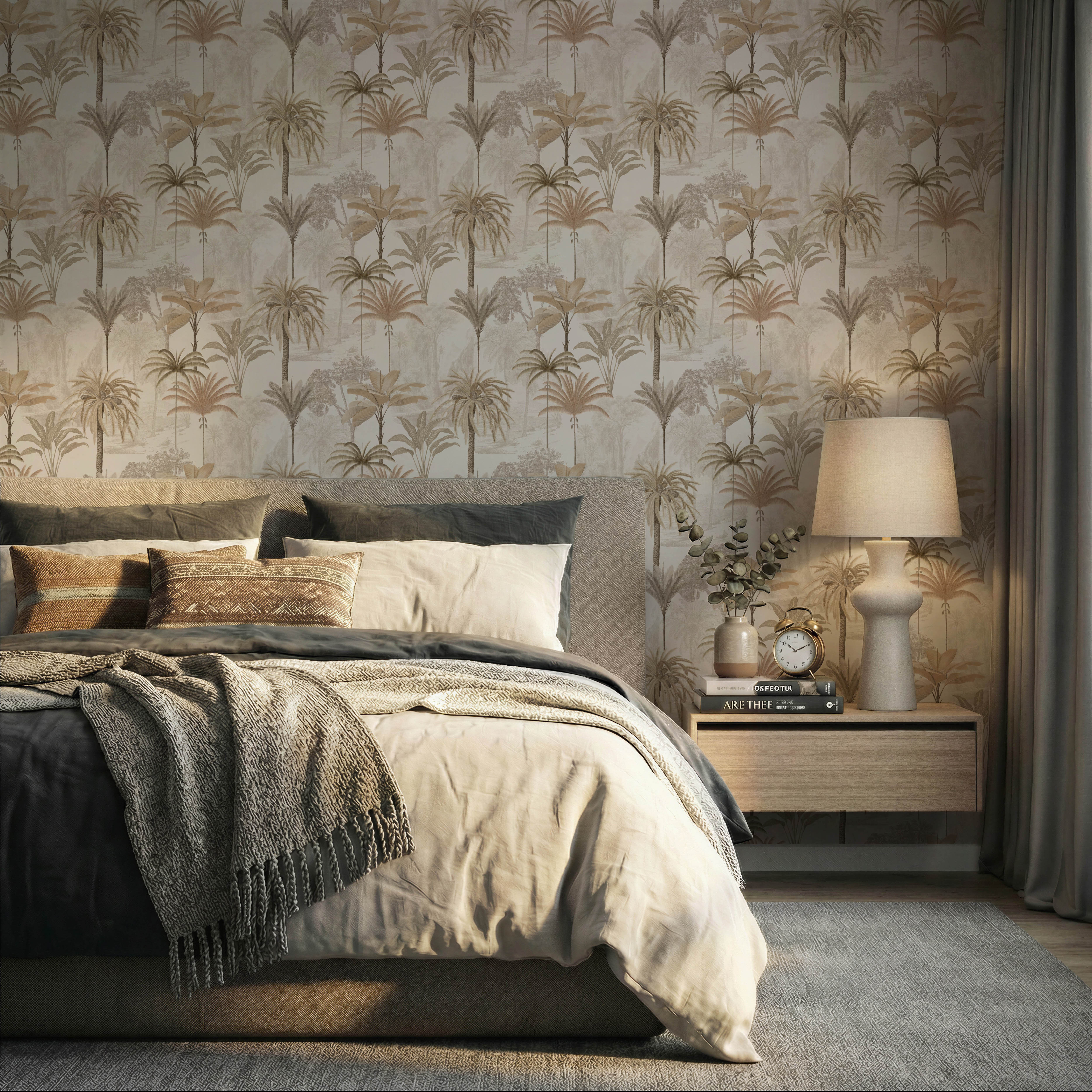 Vintage Etched Palms - 101224AH - 2