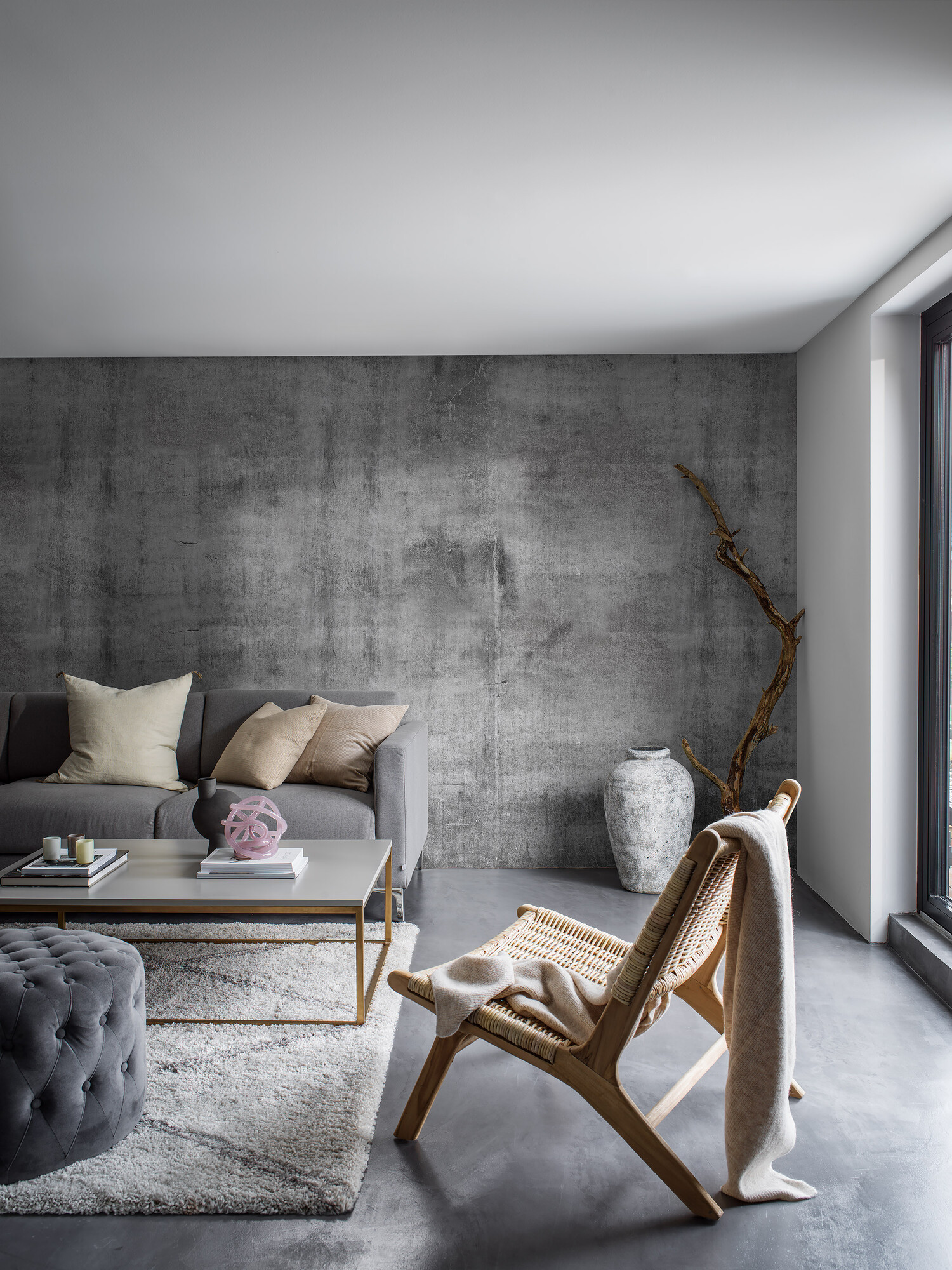 Concrete Wall - 9415W