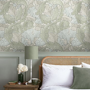 Acanthus Sage & Duck Egg - 124228