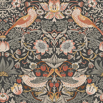 Strawberry Thief Charcoal - 124230