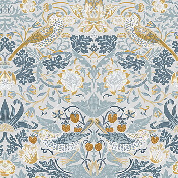 Strawberry Thief Soft Blue - 124232