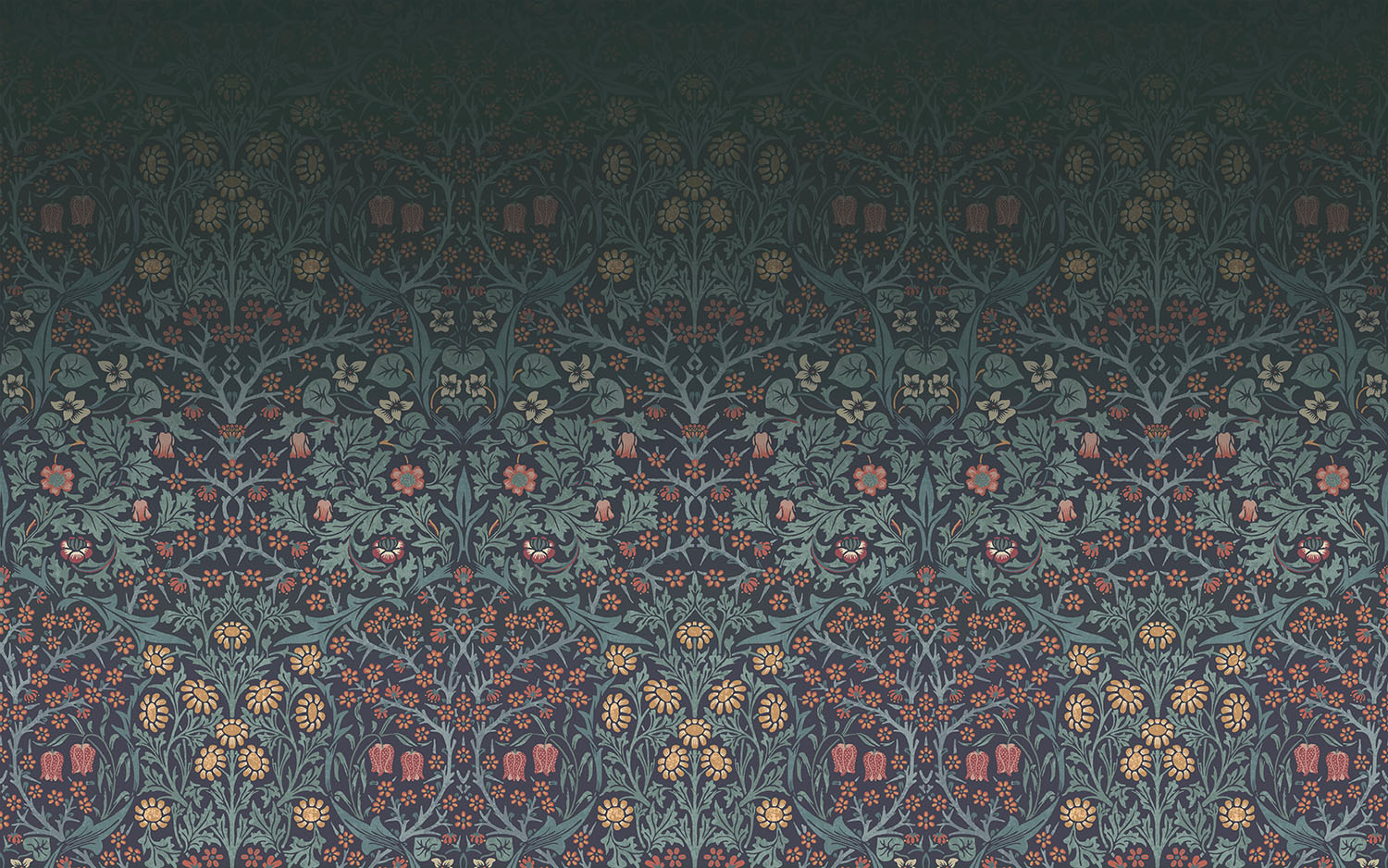 Blackthorn Navy Mural - 125328