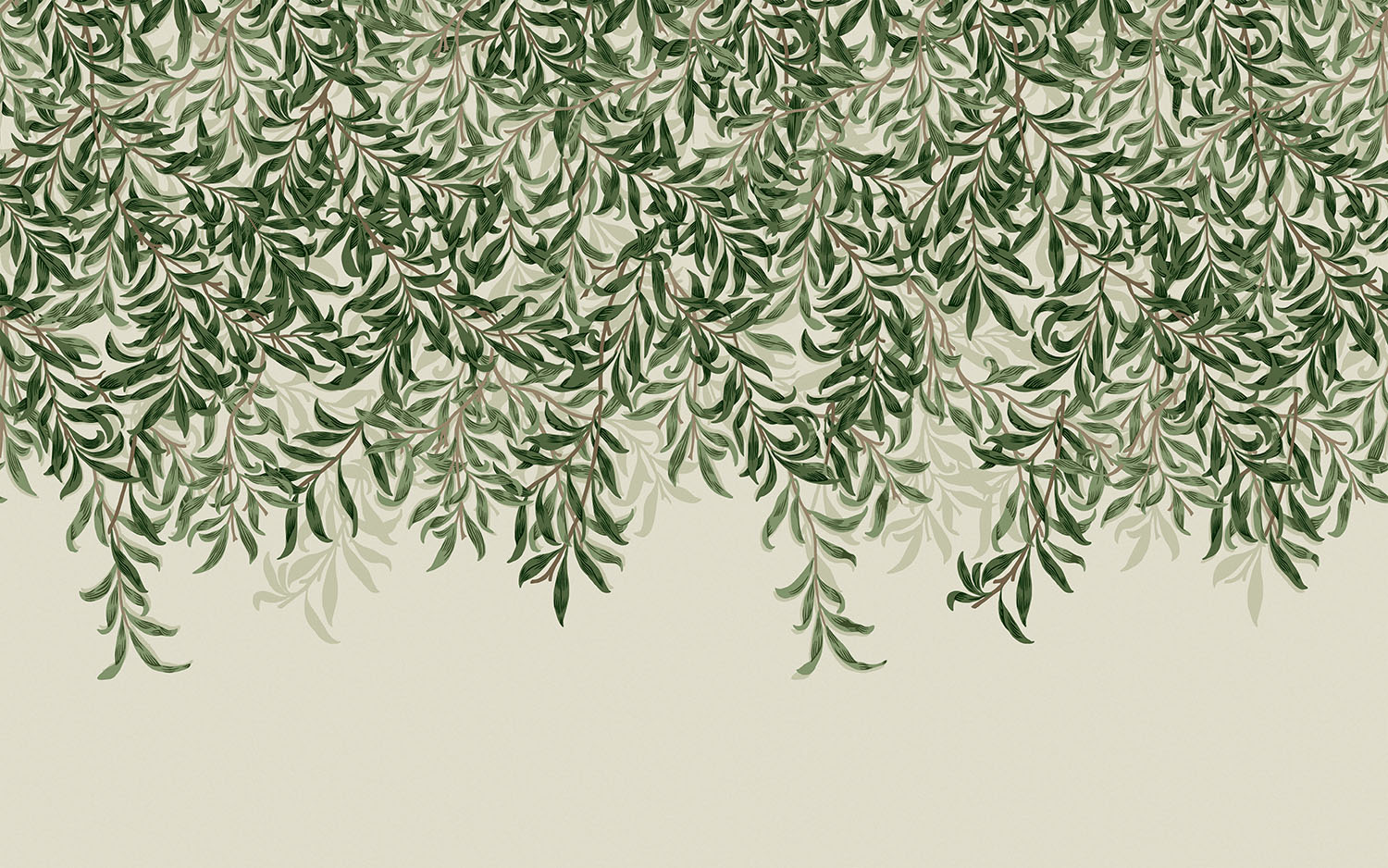 Willow Bough Greens Mural - 125364