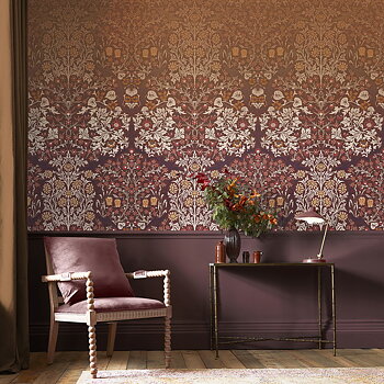 Blackthorn Red Mural - 125346