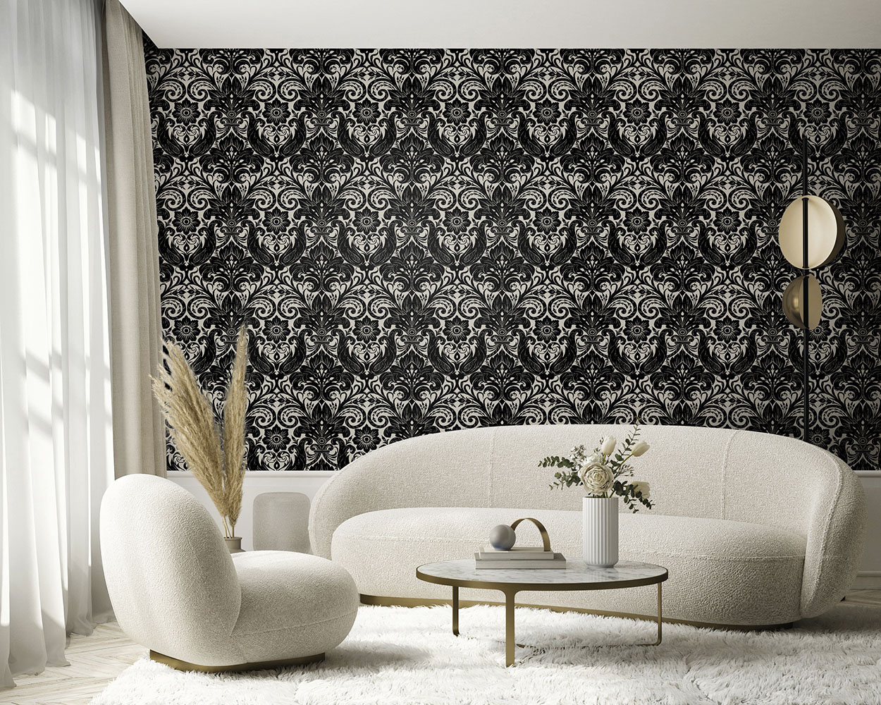 Damask Sauvage - LB25166 - 2