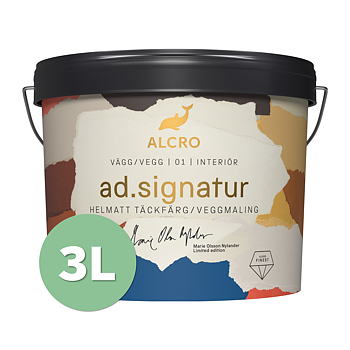 ad Signatur Helmatt Väggfärg 10L