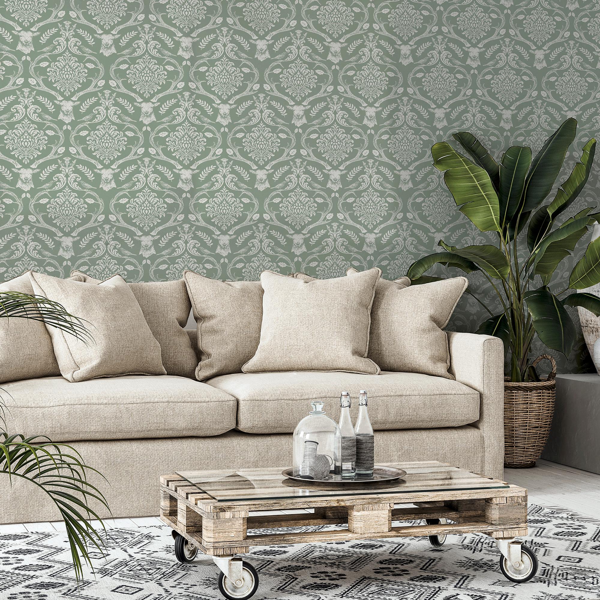 Stag Damask - 923706 - 3