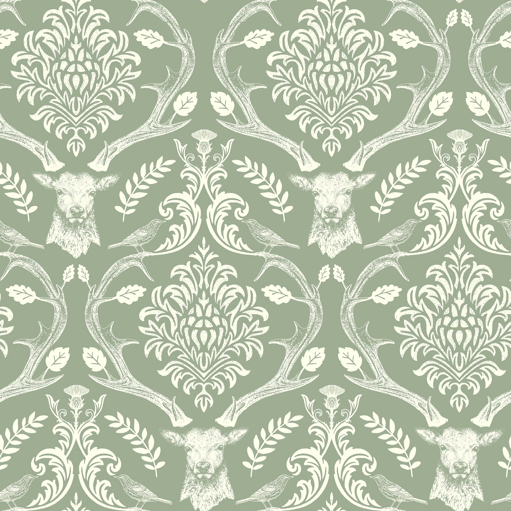 Stag Damask - 923706
