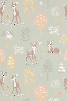 Golden Woods, Dusty Green - 125-02