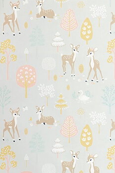 Golden Woods, Soft Grey - 125-01