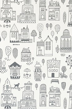 Little Town, Black - 118-02