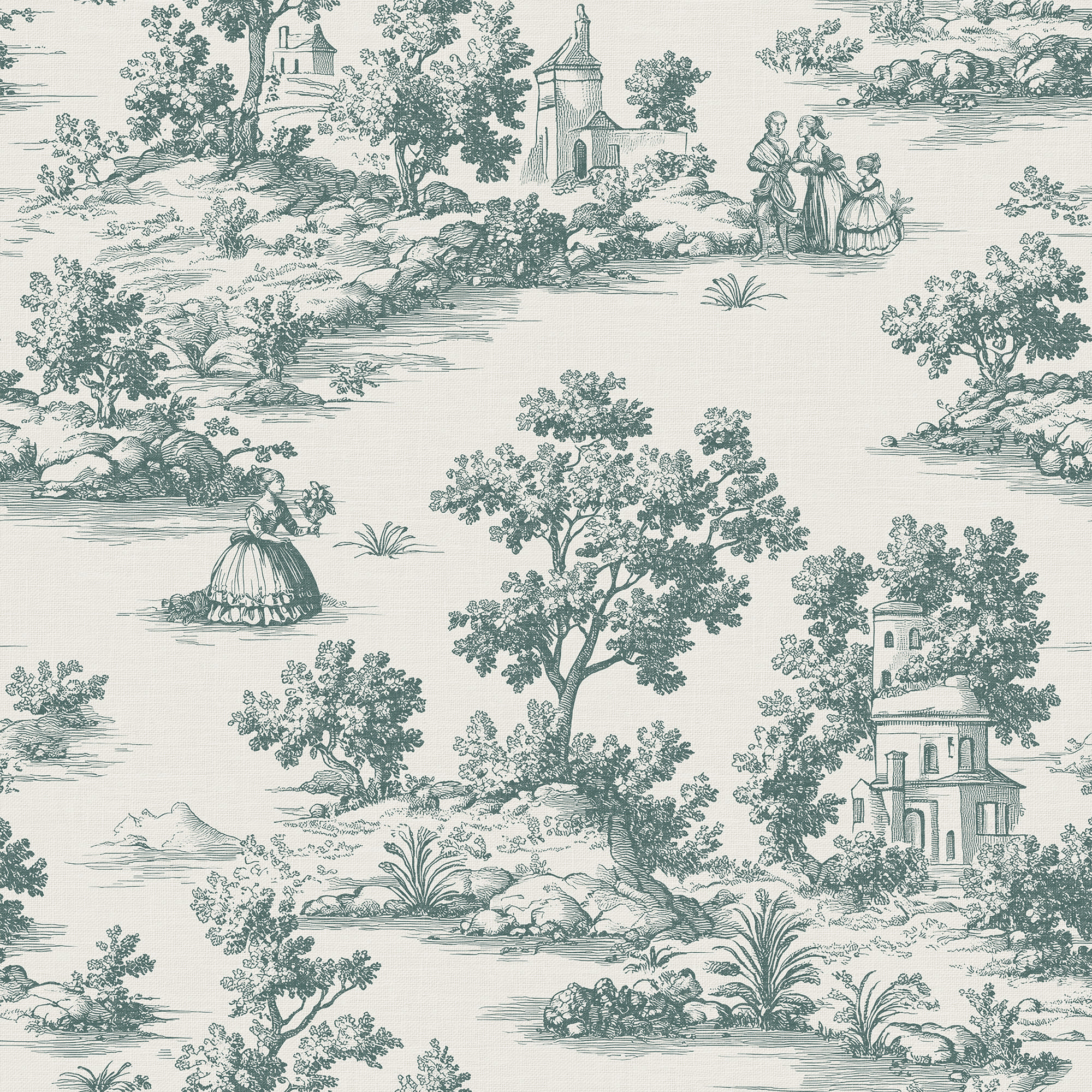 Toile de Jouy - 3858-1