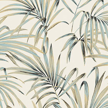 Palm teal - LOT104