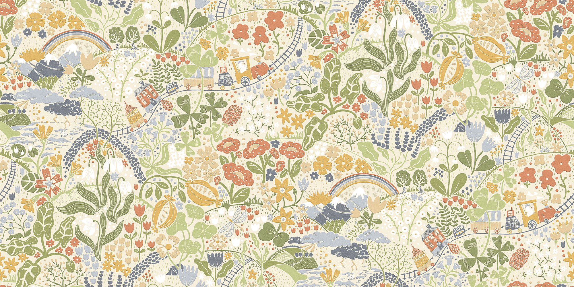 Tåget Fototapet - RD29036