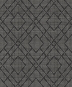 Diamond Trail (Pewter & Charcoal) - Självhäftande Tapet - NW56210