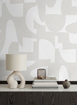 Organic Geometric (Sea Salt) - Självhäftande Tapet - NW56507