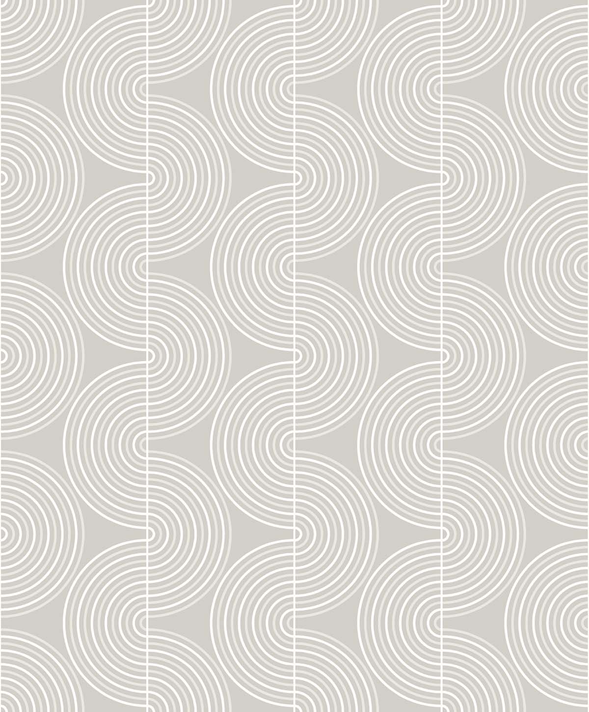 Zen Geo (Alloy Grey) - Självhäftande Tapet - NW44205