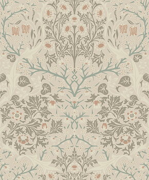 Victorian Garden (Lunar Rock & Clay) - Självhäftande Tapet - NW44506