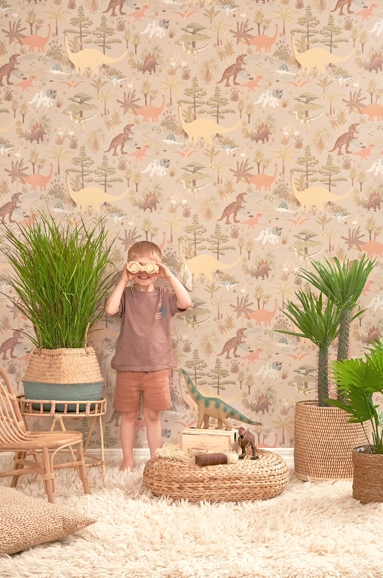 Dinosaur Vibes, Sandy Beige - 154-01 - 2