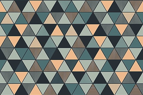 Geometriska Tapeter
