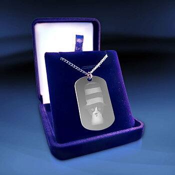 Tag Small 22x36x2mm Silver