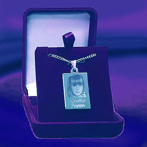 Tag Rectangular 20x30x2mm Silver TEMPORARILY OUT OF STOCK