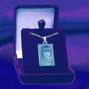 Tag Rectangular 20x30x2mm Silver TEMPORARILY OUT OF STOCK