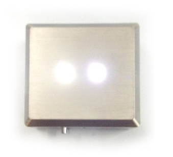 Lighting "Brushed Steel Finish" 70x60x20 mm - 3