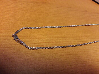 Rope Chain Nickel Plated 2,5x510mm