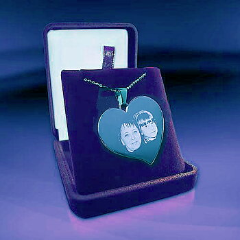 Heart Large Asymmetrical 37x35x2mm Silver