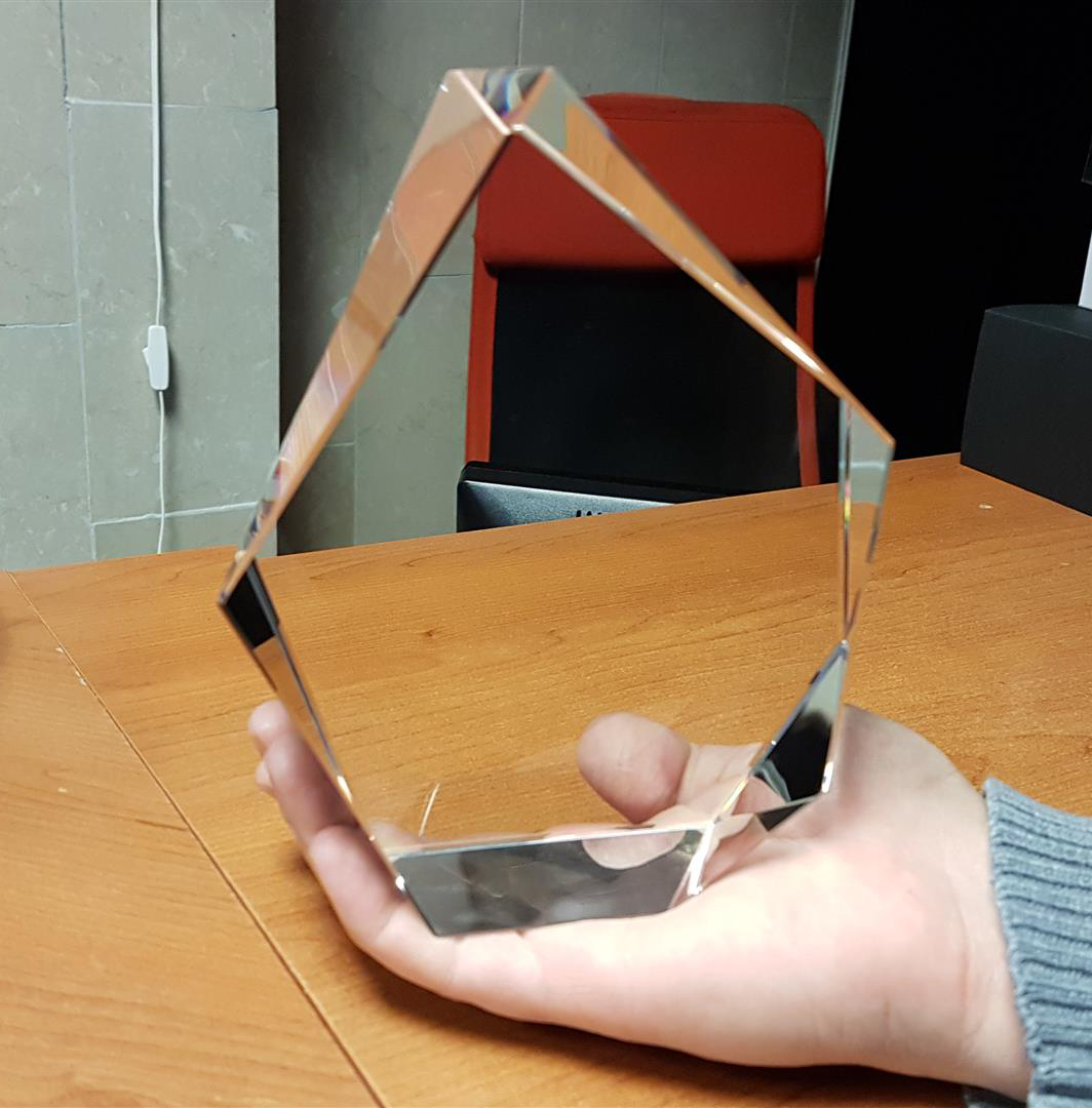 3D Crystal Iceberg Large 130x170x60mm - 2