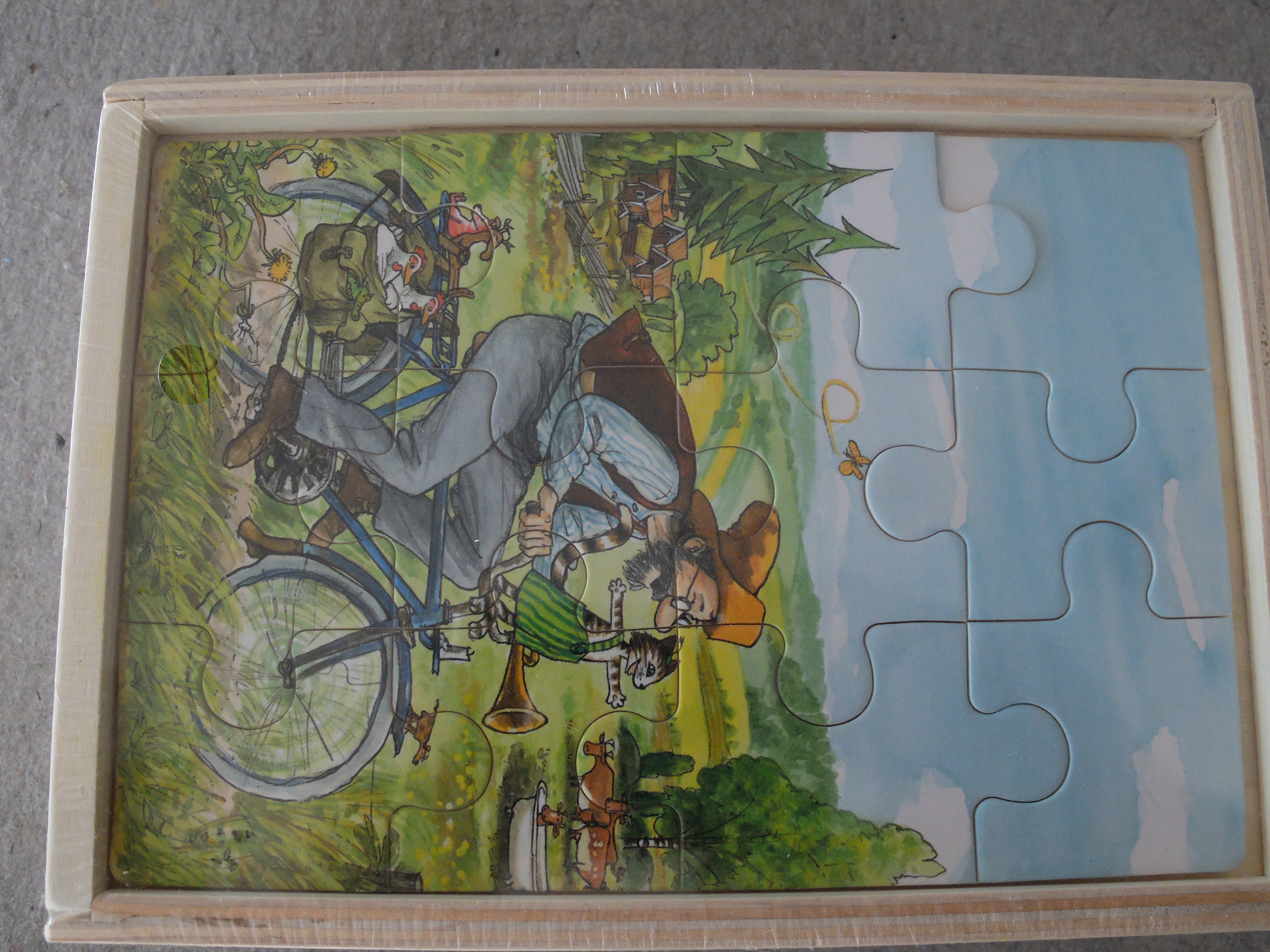 Pettson & Findus/4 st Pussel