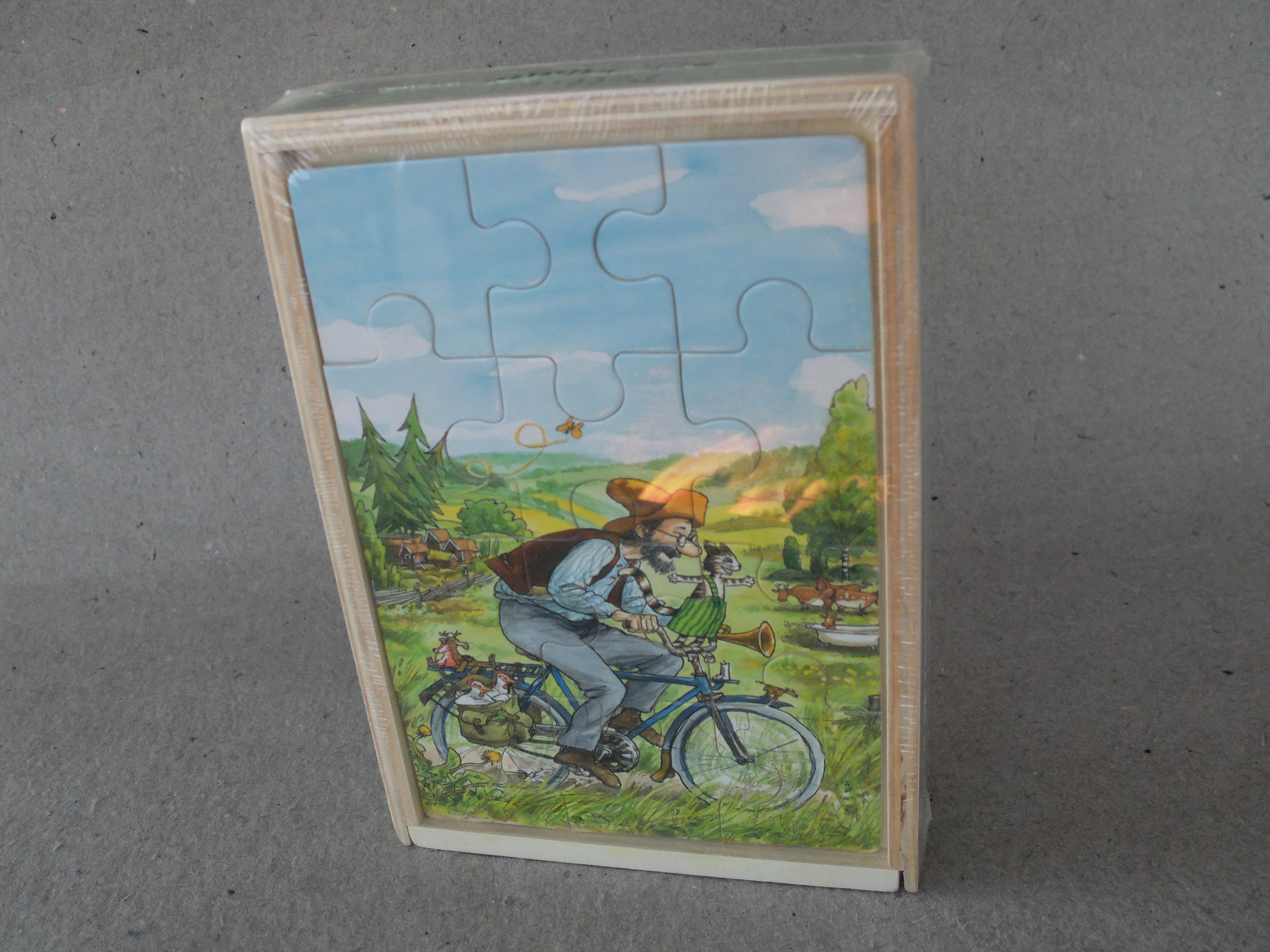 Pettson & Findus/4 st Pussel - 2