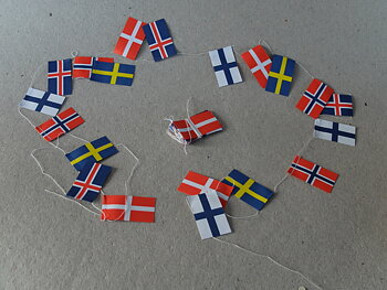 Julgransflaggor  