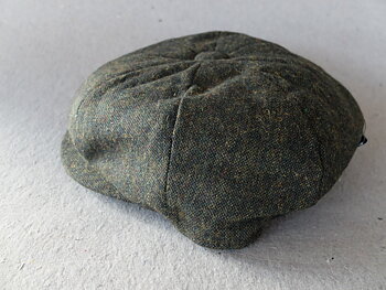 Newsboycap/skogsgrön/brun