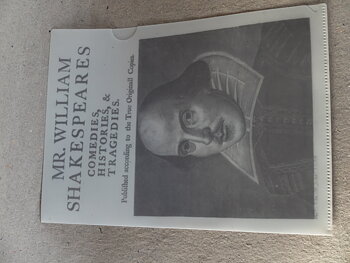 Plastfolder/shakespeares