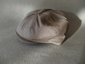  PIKE BROTHERS    Keps/Brun-Beige/Fiskbensmönster
