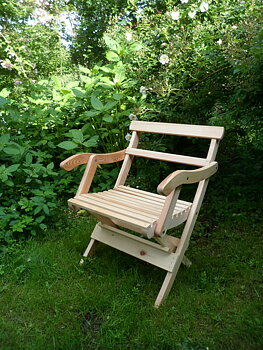 Gammaldags Karmstol