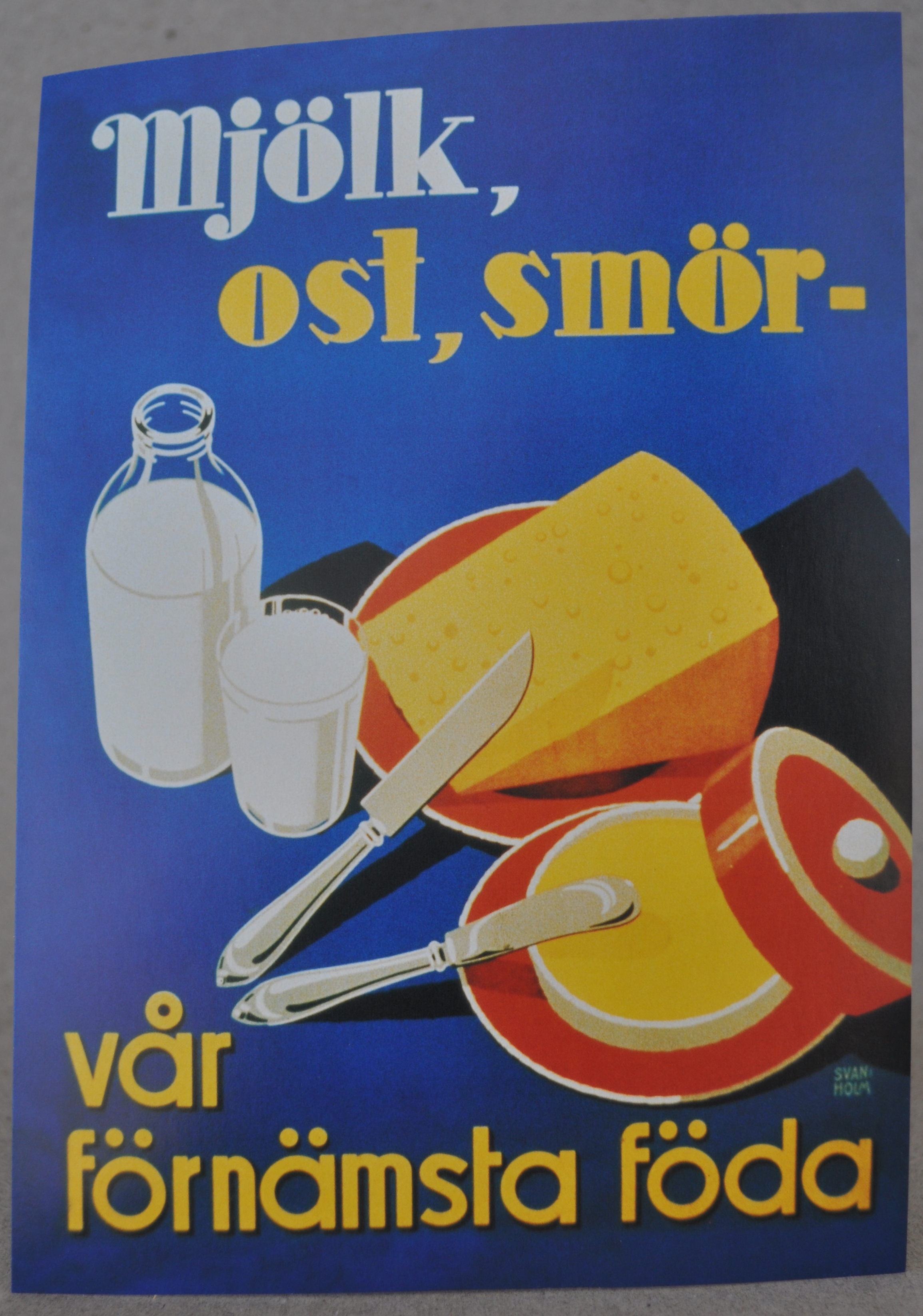 VYKORT/MJÖLK,OST,SMÖR
