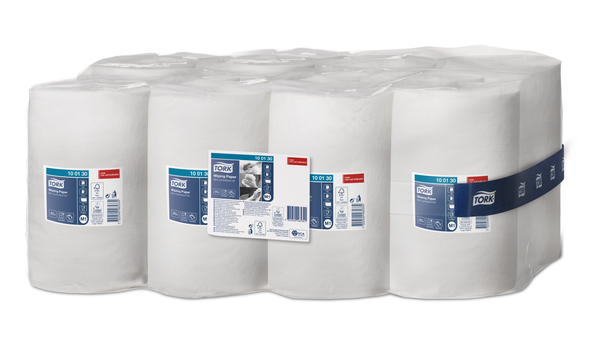 Tork Avtorkningspapper 1-lager - 3
