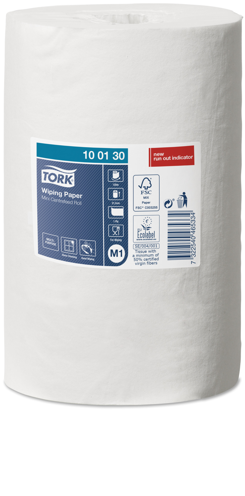 Tork Avtorkningspapper 1-lager - 2