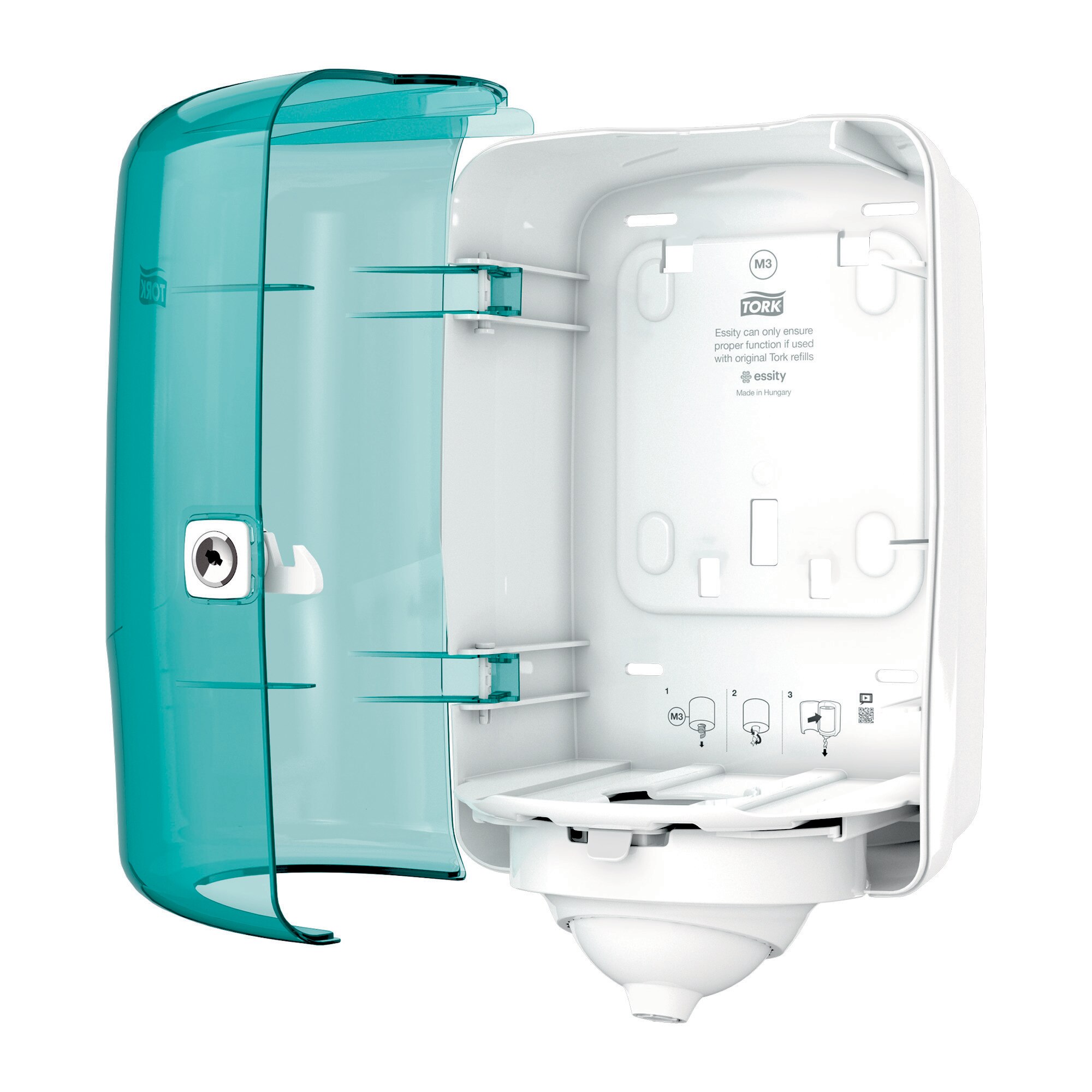 Tork Reflex® Dispenser Mini Centrummatad med arkmatning - 3