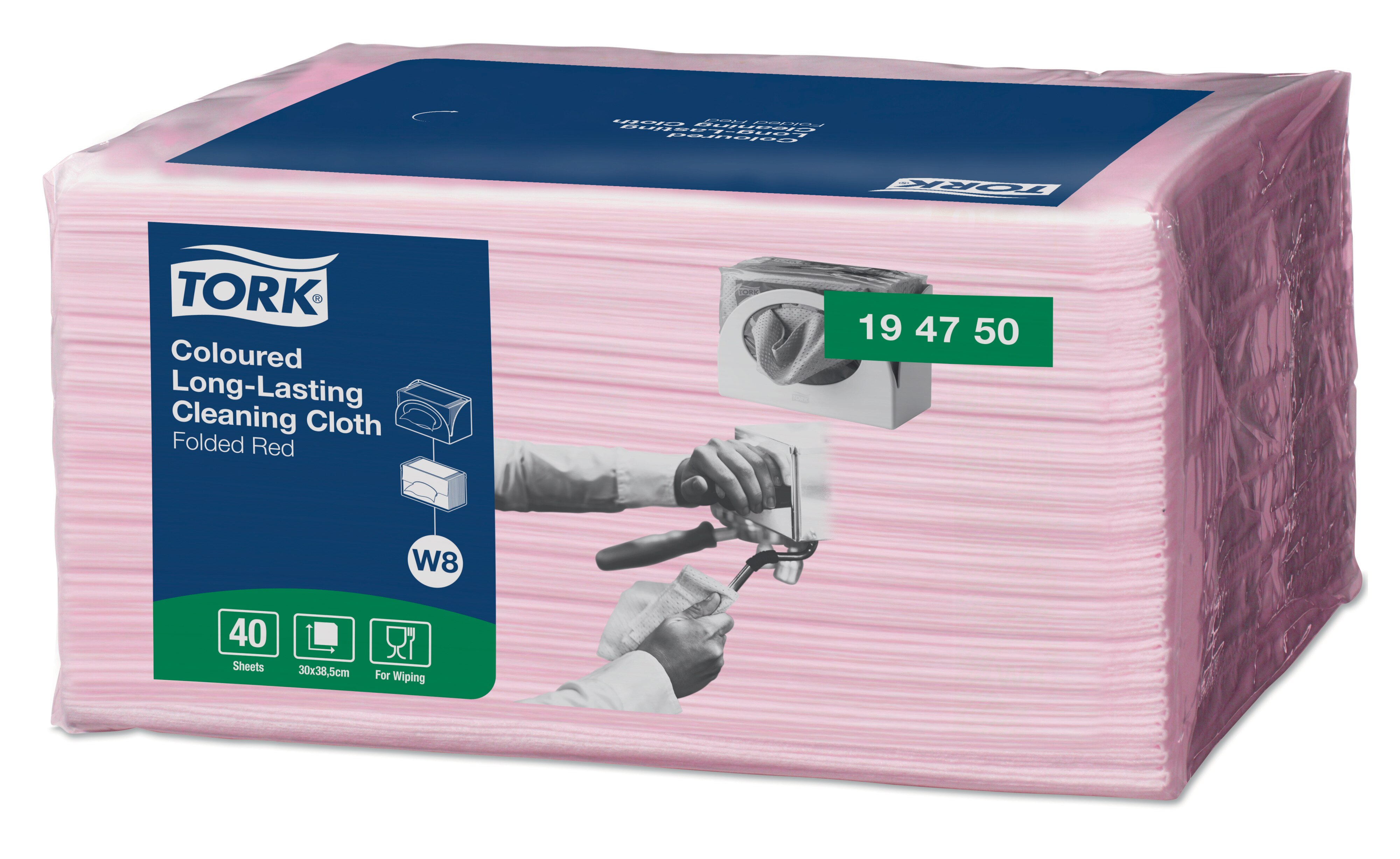 Tork Rengöringsduk Färgkodad - 2