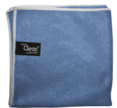 Vikur Clean T2 Mikrofiberduk Blå, 40×40 cm