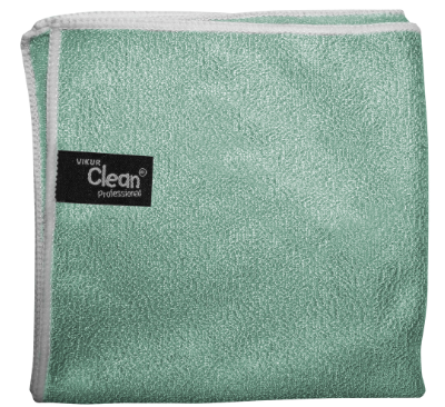 Vikur Clean T2 Mikrofiberduk Grön, 40×40 cm