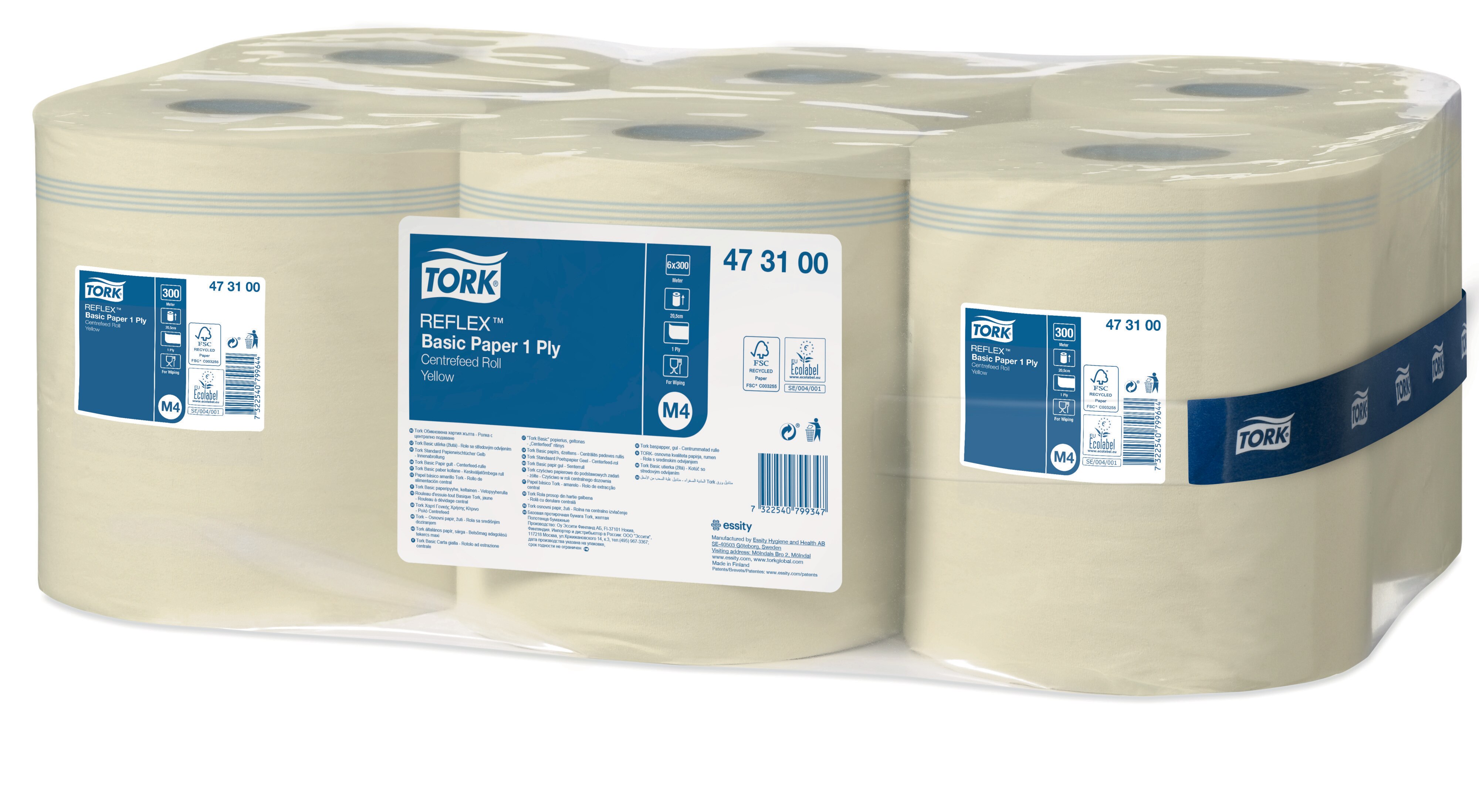 Tork Reflex® Basic Papper, M4 - 3