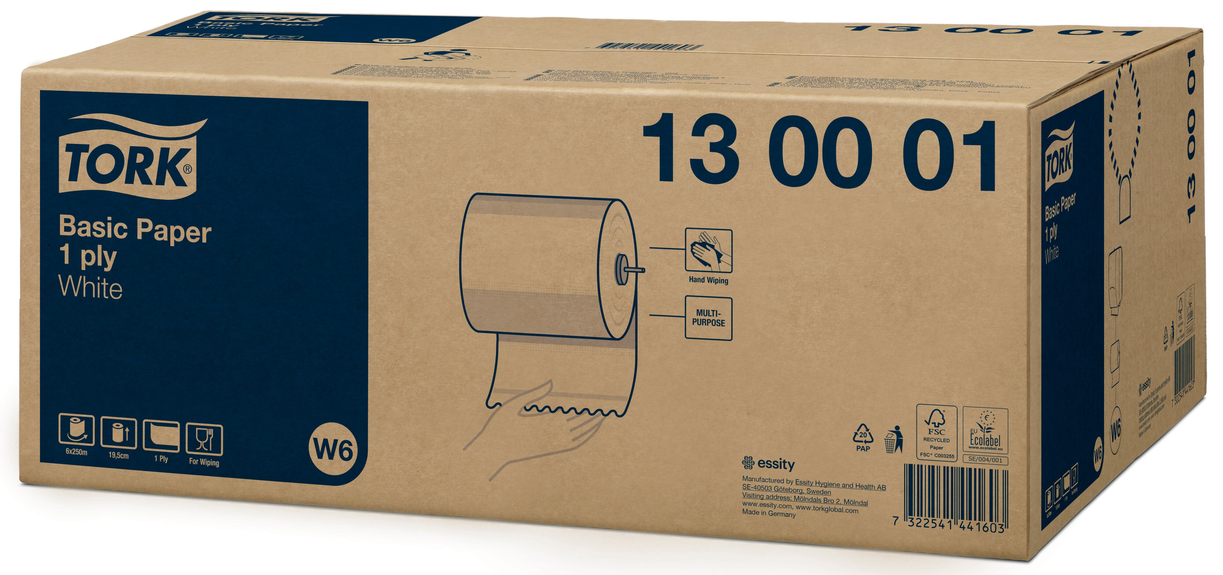 Tork Basic Papper 1-lagers - 2